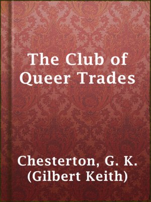 cover image of The Club of Queer Trades